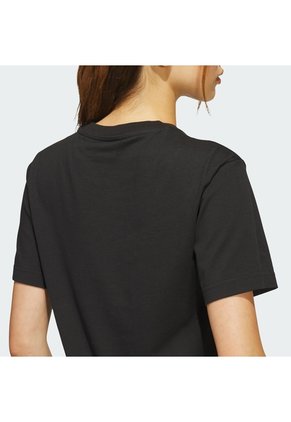 Camiseta Negro Adidas Graphic Festival-Inspired Logo Negro