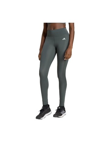 Pantalón Naranja Adidas Licras De Largo Completo Con Bolsillo Almacenamiento Optimé Essentials Gris adidas Performance