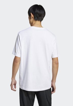Camiseta adidas Sportswear Lounge Slide Graphic Blanco
