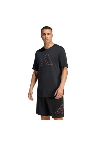 Camisetas Estampadas Training Essentials Adultos Negro adidas Performance