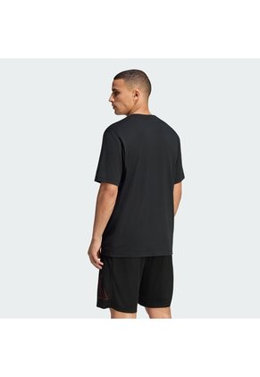 Camisetas Estampadas Training Essentials Adultos Negro