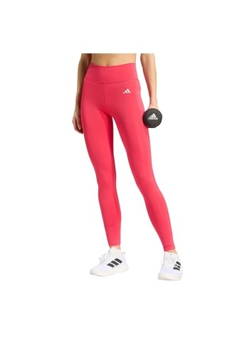 Pantalón Naranja Adidas Licras De Largo Completo Con Bolsillo Almacenamiento Optimé Essentials Rosa adidas Performance
