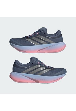 Tenis Running Gris Adidas Supernova Rise 3 Azul