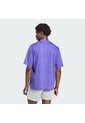 Camiseta Gris Adidas De Entrenamiento D4T PrimeLift Essentials Malla Morado de adidas Performance