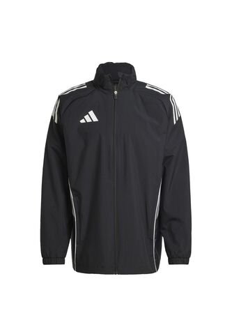 Adidas Performance Chaqueta Adidas Hombre Para Todo Clima Tiro 25 Competición-Negro-Gris Chaqueta adidas Performance
