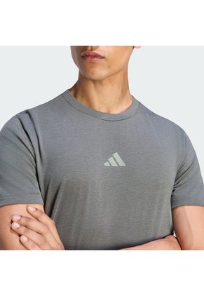 Camiseta Negro Adidas De Entrenamiento Designed For Training Verde