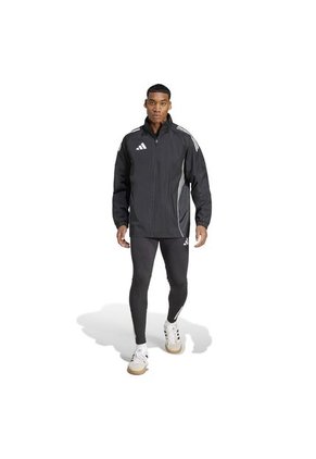 Adidas Performance Chaqueta Adidas Hombre Para Todo Clima Tiro 25 Competición-Negro-Gris Chaqueta