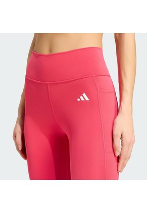 Pantalón Naranja Adidas Licras De Largo Completo Con Bolsillo Almacenamiento Optimé Essentials Rosa