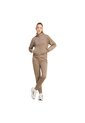Sudadera Vinotinto Adidas Conjunto Essentials Feel Cozy Beige de adidas Performance
