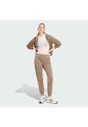 Sudadera Vinotinto Adidas Conjunto Essentials Feel Cozy Beige