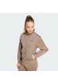 Sudadera Vinotinto Adidas Conjunto Essentials Feel Cozy Beige de adidas Performance