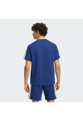 Camiseta Azul Adidas Seasonal Essentials Bloque De Color Azul