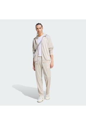Sudadera Morado Adidas Conjunto Linear Beige