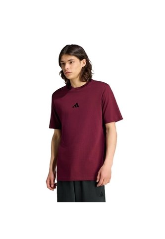 Polera Manga Corta Urbano Essentials Adultos Rojo adidas Performance