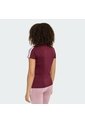 Camiseta Rosado Adidas Training Essentials 3 Rayas Para Niños Rojo de adidas Performance