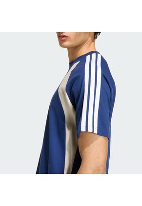 Camiseta Azul Adidas Seasonal Essentials Bloque De Color Azul