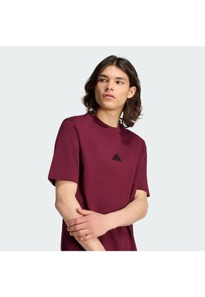 Polera Manga Corta Urbano Essentials Adultos Rojo