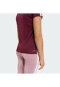 Camiseta Rosado Adidas Training Essentials 3 Rayas Para Niños Rojo de adidas Performance
