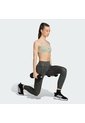 Top Deportivo Turquesa Adidas Optime Workout Strappy Sujeción Ligera Verde de adidas Performance