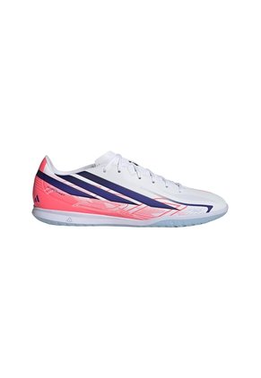 Guayos Blanco Adidas F50 Hyperfast Club Cancha Cubierta Blanco
