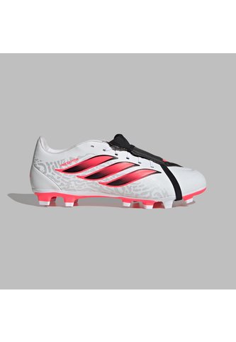 Guayos Adidas Hombre Predator Club Lengüeta Plegable - Blanco adidas Performance