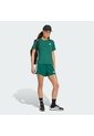 Camiseta Negro Adidas De Entrenamiento Train Essentials 3 Tiras Verde de adidas Performance