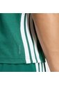 Camiseta Negro Adidas De Entrenamiento Train Essentials 3 Tiras Verde de adidas Performance