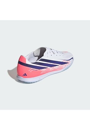 Guayos Blanco Adidas F50 Hyperfast Club Cancha Cubierta Blanco
