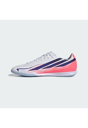Guayos Blanco Adidas F50 Hyperfast Club Cancha Cubierta Blanco