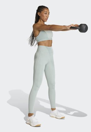 Licras adidas Performance Optime Essentials Verde