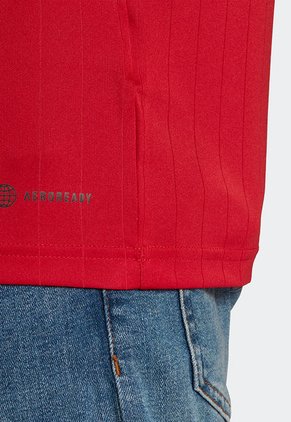 Camiseta Negro-Blanco-Rojo adidas Performance Manchester United 22/23 Home