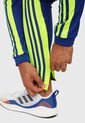 Pantalón Azul-Verde  adidas Performance Entrenamiento Squadra 21 de adidas Performance