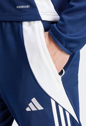 Pantalón Sudadera Azul-Blanco adidas Performance Tiro 24