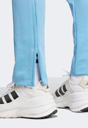 Pantalón Sudadera Celeste-Negro-Blanco adidas Performance Tiro Cut 3-Stripes