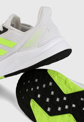 Tenis Running Blanco-Verde adidas Performance  X9000L1