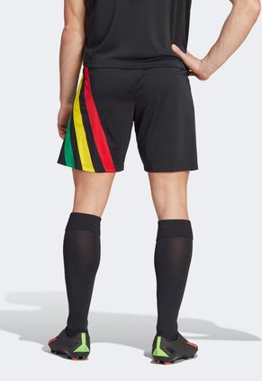Pantaloneta Negro-Verde-Amarillo-Rojo adidas Performance Fortore 23