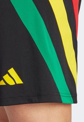 Pantaloneta Negro-Verde-Amarillo-Rojo adidas Performance Fortore 23