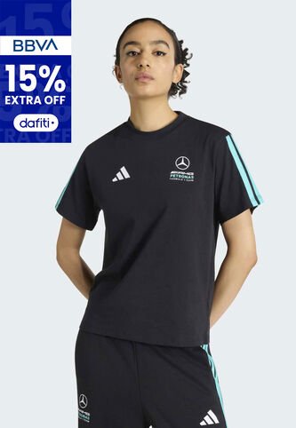 Camiseta adidas Sportswear Mercedes - AMG Petronas Formula 1 Team DNA Negro adidas Performance