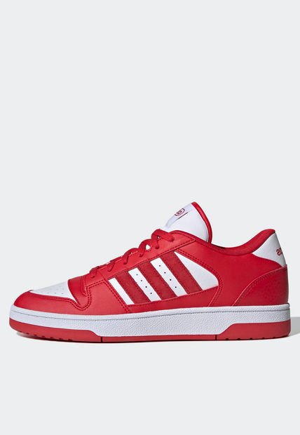 Tenis Lifestyle Rojo-Blanco adidas Sporstwear Break Star Low
