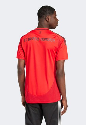 Camiseta Rojo-Negro adidas Performance FC Bayern Local 24/25