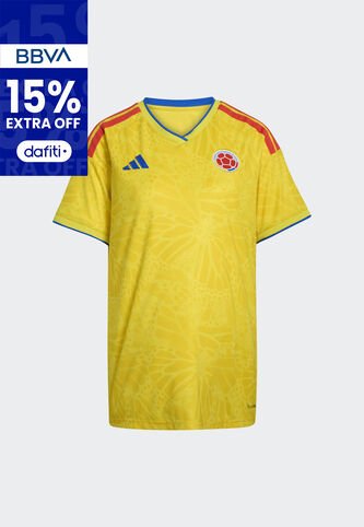 Camiseta Local Selección Colombia 26 adidas Amarillo adidas Performance
