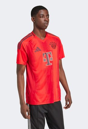 Camiseta Rojo-Negro adidas Performance FC Bayern Local 24/25