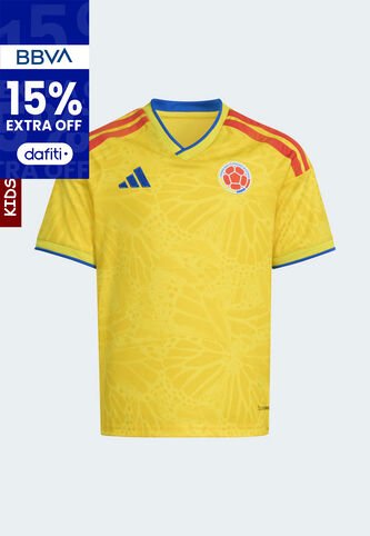 Camiseta Local Selección Colombia 26 adidas Amarillo adidas Performance
