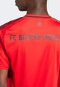 Camiseta Rojo-Negro adidas Performance FC Bayern Local 24/25 de adidas Performance