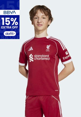 Camiseta Liverpool FC Local 25/26 adidas Performance Rojo adidas Performance