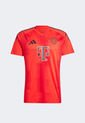Camiseta Rojo-Negro adidas Performance FC Bayern Local 24/25 de adidas Performance