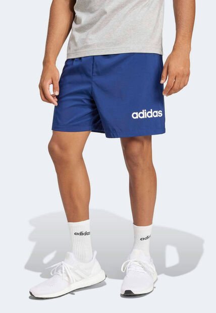 Pantaloneta adidas Sportswear Essentials Linear Logo Azul