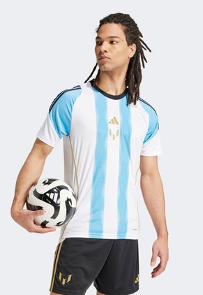 Camiseta adidas Performance Entrenamiento Messi Celeste