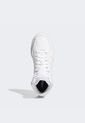 Tenis adidas Sportswear  Hoops 3.0 Mid Classic Blanco de adidas Performance