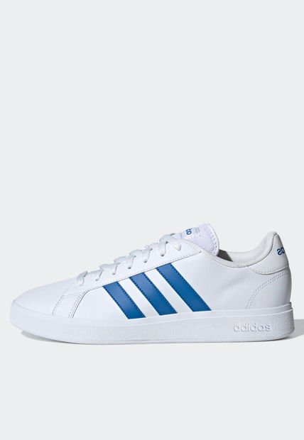 Tenis Lifestyle Blanco-Azul Royal adidas Sporstwear Grand Court TD